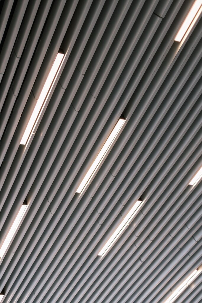 Linear ceiling lights